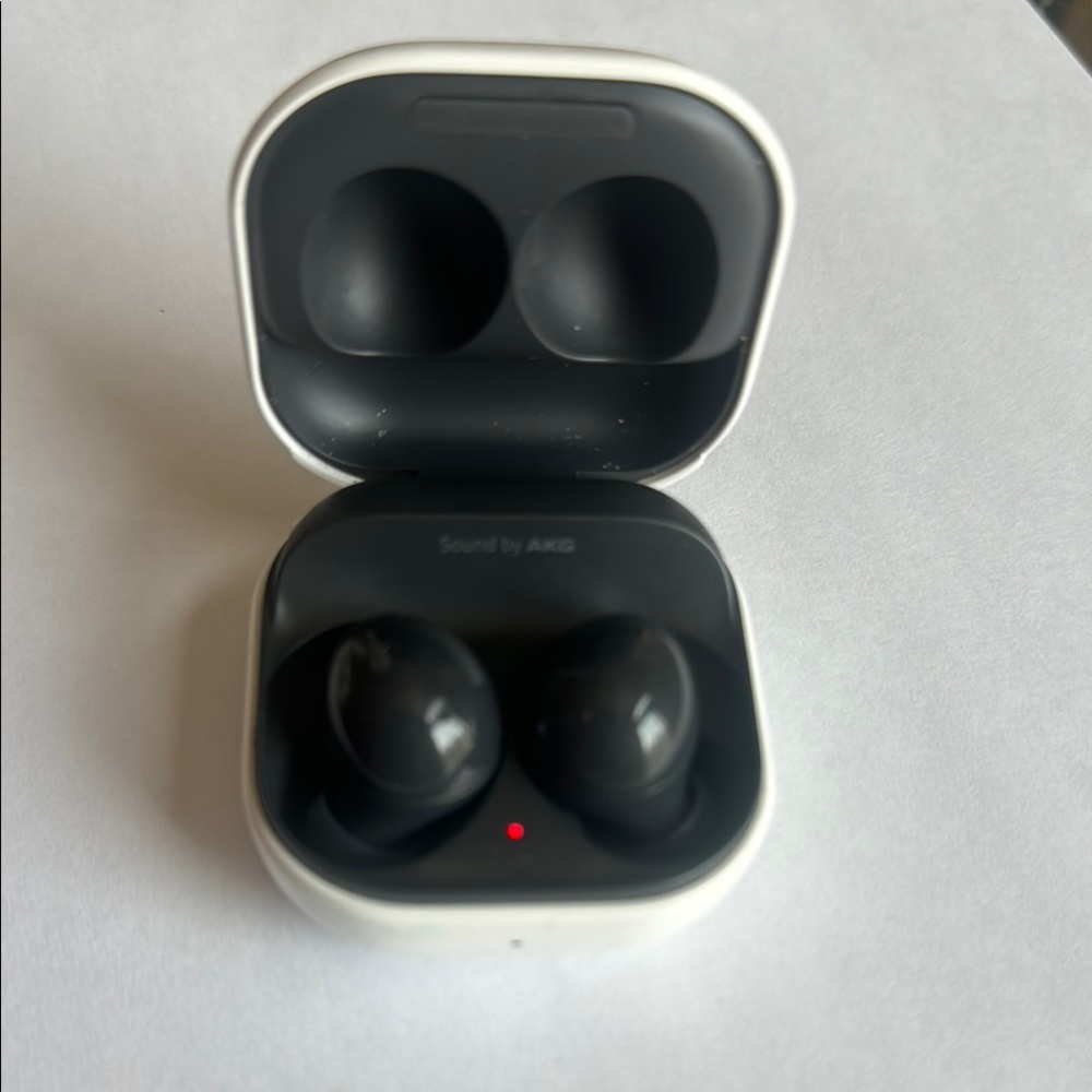 AKG Black Wireless Earbuds with Case | CHARGING CORD NOT INCLUDED